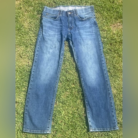Men’s Lee Slim Straight Jeans 32x30 - Picture 1 of 6